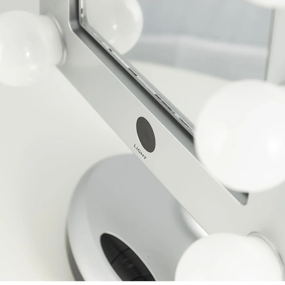 Zadro Melrose LED Variable 3-Color Lighted Dual-Sided/Bluetooth/Makeup Mirror